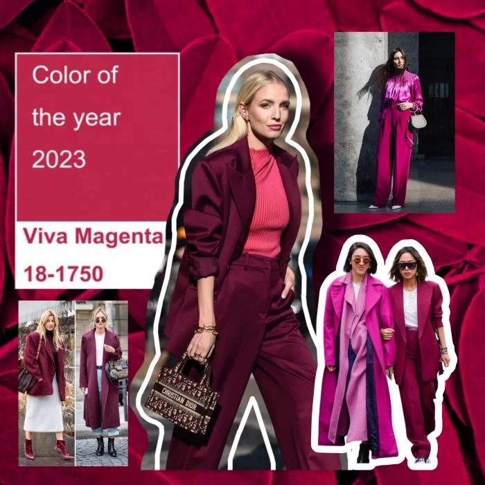 Viva Magenta – barva roku 2023 v módě!