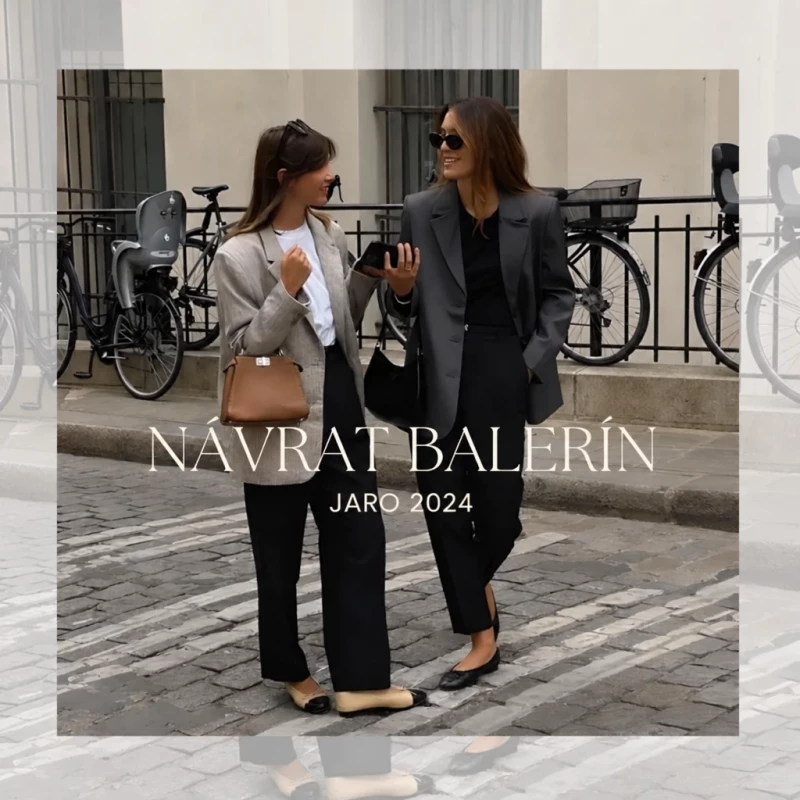 Dámské baleríny mění pravidla hry pro jaro–léto 2024: must-have kousek pro každou fashionistku!