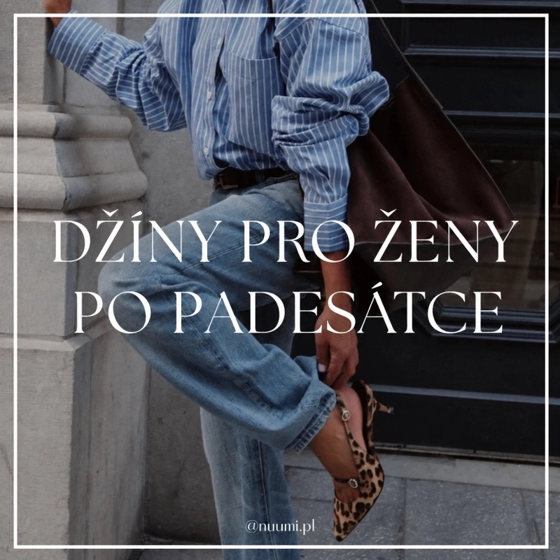 Jaké džíny po padesátce? Střihy, do kterých se zamiluje každá zralá žena Jaké džíny po padesátce? Střihy, do kterých se zamiluje každá zralá žena