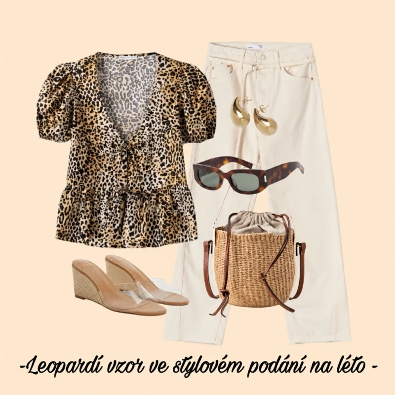 Letní stylizace s leopardím vzorem: módní trend léta 2024 Letní stylizace s leopardím vzorem: módní trend léta 2024