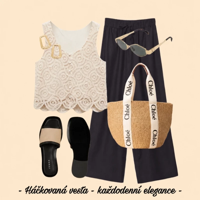 Must-have tohoto léta: Jak vytvořit letní outfit s háčkovanou vestou a trendy doplňky? Must-have tohoto léta: Jak vytvořit letní outfit s háčkovanou vestou a trendy doplňky?