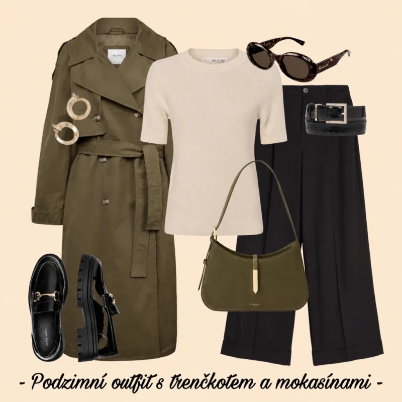 Podzimní outfit s olivovým trenčkotem: Jak být na podzim stylová a elegantní? Podzimní outfit s olivovým trenčkotem: Jak být na podzim stylová a elegantní?