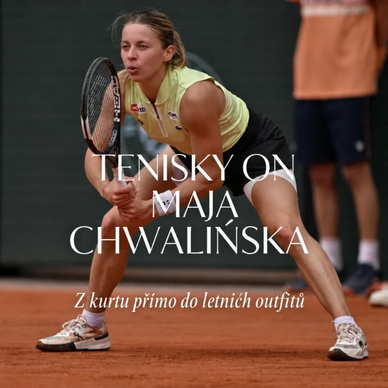 Právě v těchto botách udělala Maja Chwalińska na kurtu rozruch. Tenisky On mohou být hitem léta 2026 Právě v těchto botách udělala Maja Chwalińska na kurtu rozruch. Tenisky On mohou být hitem léta 2026