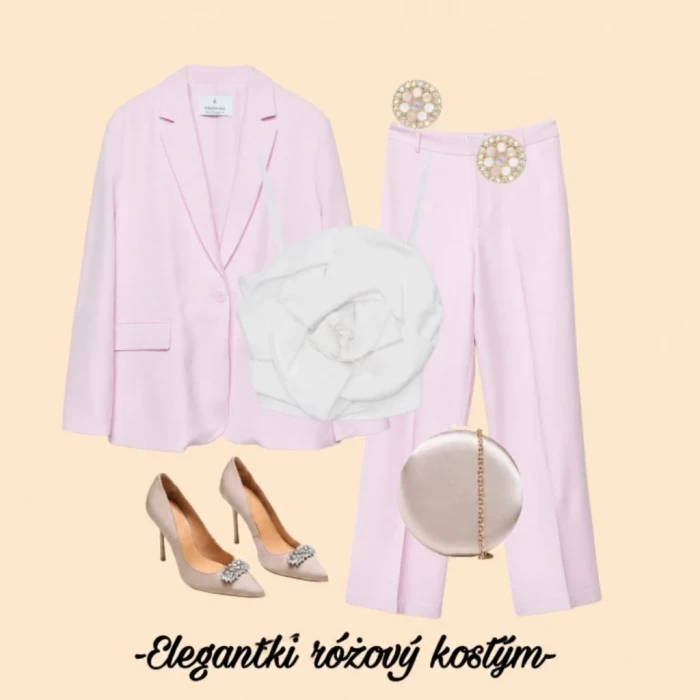Růžový kostým – elegantní volba pro mnoho příležitostí