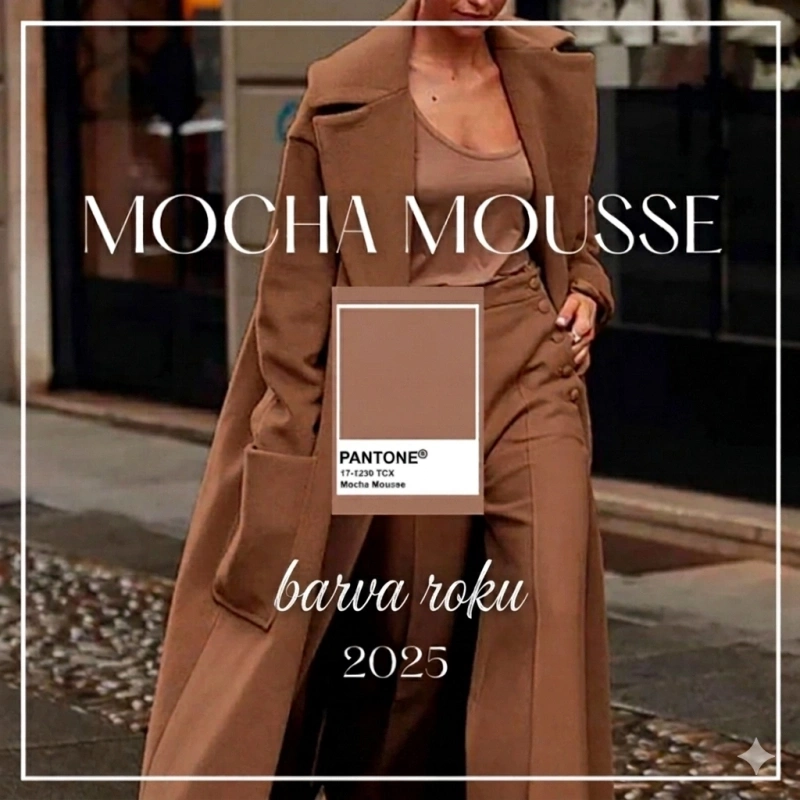 Tohle je barva roku 2025: mocha mousse v módě Tohle je barva roku 2025: mocha mousse v módě