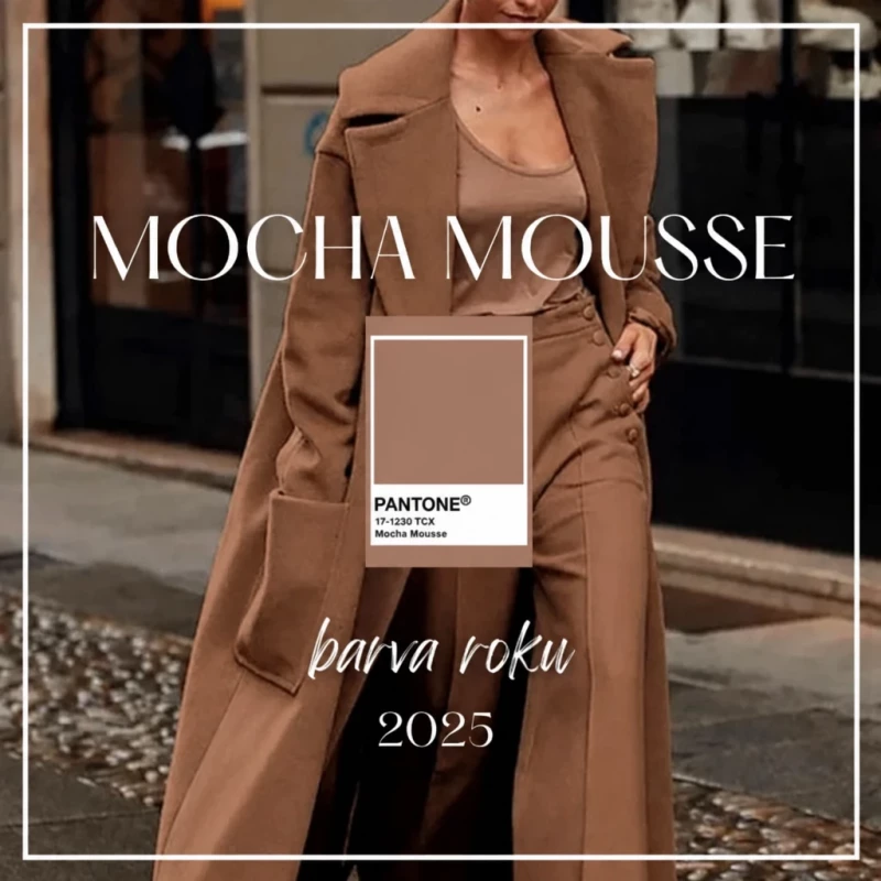 Tohle je barva roku 2025: mocha mousse v módě Tohle je barva roku 2025: mocha mousse v módě
