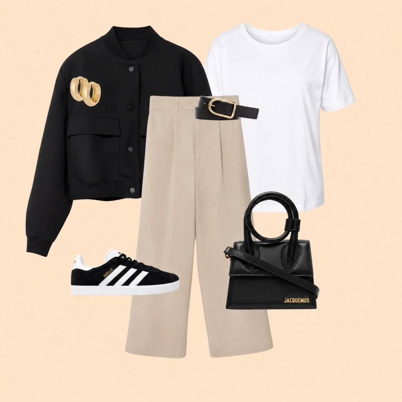 Víkendový casual outfit